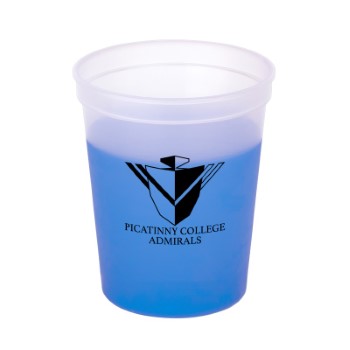 16 oz. Cheer Changing Stadium Cup (1 Color Imprint)