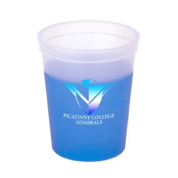 16 oz. Cheer Changing Stadium Cup (Full Color Imprint)
