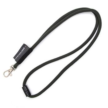0.31" High-Elastic Cotton/Polyester Blend Woven Pricebuster Lanyard