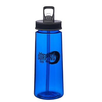 22 oz. Jog Sports Water Bottle (1 Color Imprint)
