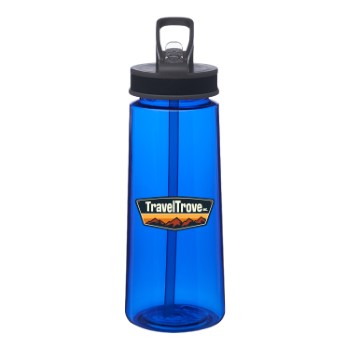 22 oz. Jog Sports Water Bottle (Full Color Imprint)