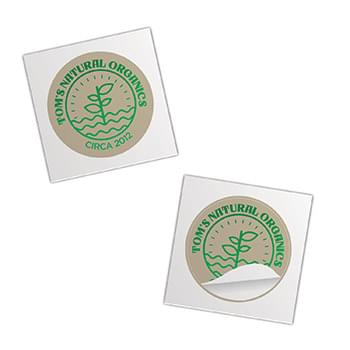 2" Round Foil Sticker