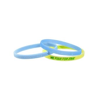 1/4" Glow-in-the-Dark Silicone Wristband