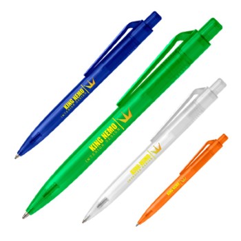 PrismClick Recycled Plastic Pen (Full Color Imprint)
