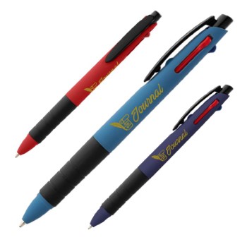 Cerberus Trio Multi-Ink Plastic Pen (1 Color Imprint)