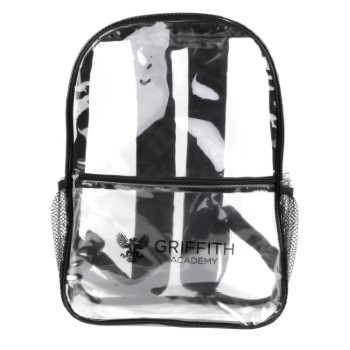 Clear Backpack (1 Color Imprint)