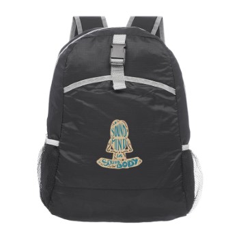 Foldable Backpack (2 Color Imprint)