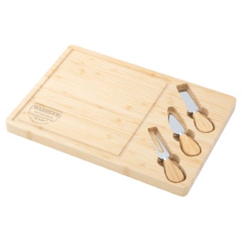 Brie Bamboo Cheese Board Set