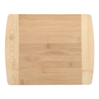 Large Two-Tone Bamboo Cutting Board