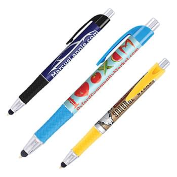 Top Flight Plastic Pen (Full Color Imprint)