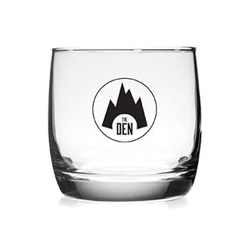 10 oz. Arc® Finish Whiskey Glass (1 Color Imprint)