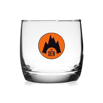 10 oz. Arc® Finish Whiskey Glass (2 Color Imprint)