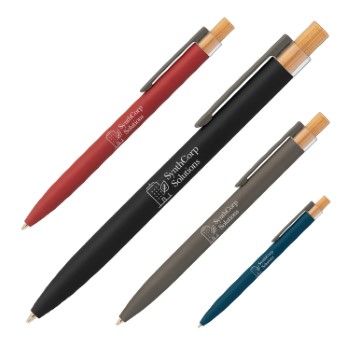 EcoScribe Recycled Aluminum Pen (Engraved Imprint)