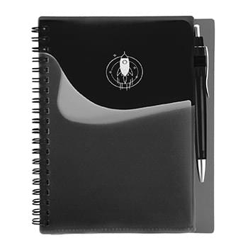 Travel Buddy Spiral Notebook (1 Color Imprint)
