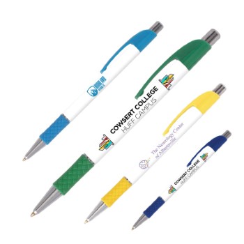 Top Flight Slim Plastic Pen (Full Color Imprint)
