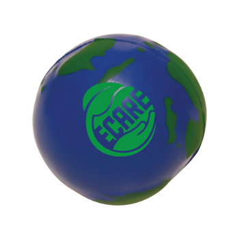 Earth Stress Ball (1 Color Imprint)