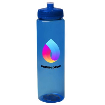32 oz. Gloss Water Bottle (Full Color Imprint)