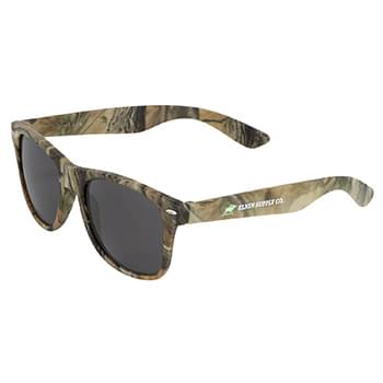 Woodland Camo Sunglasses (2 Color Imprint)