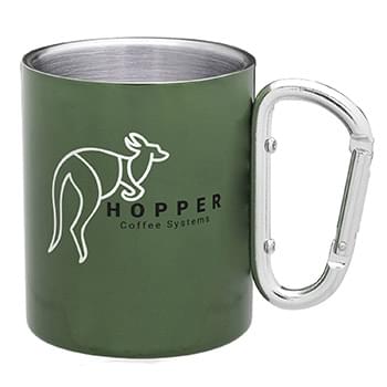 10 oz. Ranger Stainless Steel Mug (2 Color Imprint)