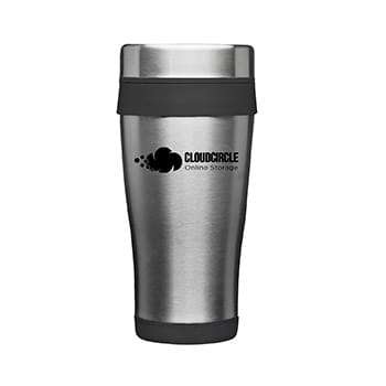 16 oz. Grab-n-Go Insulated Stainless Steel Mug (1 Color Imprint)