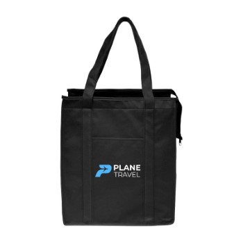 Stay Cool Non-Woven Insulated Tote Bag (2 Color Imprint)