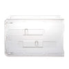 736-T2 | 3.58" W x 2.46" H - Horizontal Rigid Card Holder (Blank) 736-T2 | 3.58" W x 2.46" H - Horizontal Rigid Card Holder (Blank)