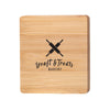 BCBO-COAST-1 | Square Bamboo Coaster with Bottle Opener (1 Color Imprint) BCBO-COAST-1 | Square Bamboo Coaster with Bottle Opener (1 Color Imprint)