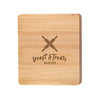 BCBO-COAST-2 | Square Bamboo Coaster with Bottle Opener (2 Color Imprint) BCBO-COAST-2 | Square Bamboo Coaster with Bottle Opener (2 Color Imprint)