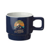 CM25-F | 10 oz. Ridged Super Stacker Ceramic Mug (Full Color Imprint) CM25-F | 10 oz. Ridged Super Stacker Ceramic Mug (Full Color Imprint)