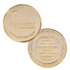 COINZA-2-0 | 2" Zinc Challenge Coin (No Color Fill) COINZA-2-0 | 2" Zinc Challenge Coin (No Color Fill)