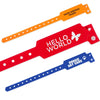 CUST-WF-PLS | Custom Plastic Wristband (Wide-Faced) CUST-WF-PLS | Custom Plastic Wristband (Wide-Faced)