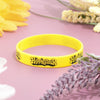 DBCFR-12 | 1/2" Rush Debossed Silicone Wristband with Colorfill DBCFR-12 | 1/2" Rush Debossed Silicone Wristband with Colorfill