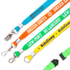 FPLY-58 | 5/8" Flat Polyester Youth Lanyard with Breakaway FPLY-58 | 5/8" Flat Polyester Youth Lanyard with Breakaway