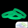 GIDSBR-12 | 1/2" Rush Glow-in-the-Dark Silicone Wristband GIDSBR-12 | 1/2" Rush Glow-in-the-Dark Silicone Wristband