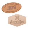 LP-4 | 4" Faux Leather Patch LP-4 | 4" Faux Leather Patch