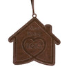 ORN-L-5 | 5" Leather Ornament ORN-L-5 | 5" Leather Ornament