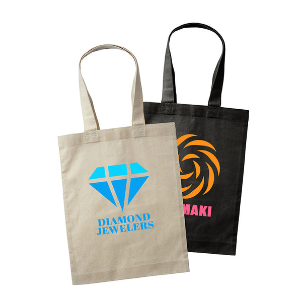 RNGB-2 | Rectangle Natural Cotton Fiber Gift Bag (2 Color Imprint)