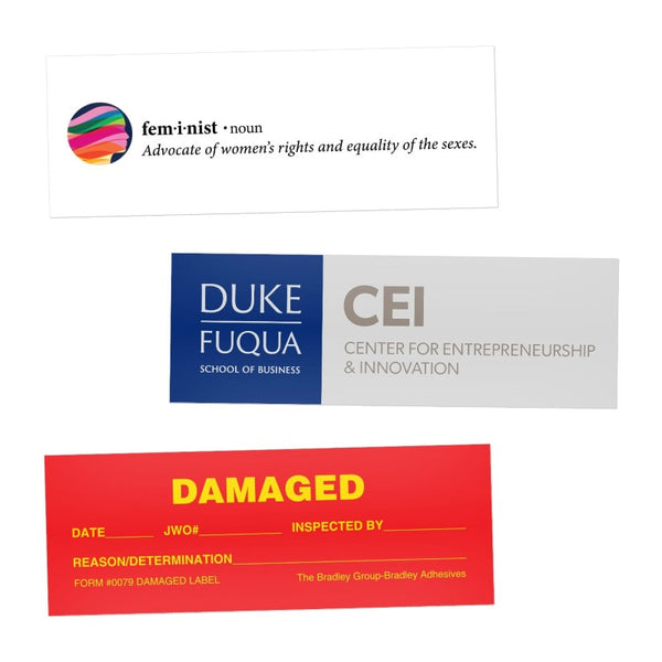 STRT-2X6 | 2" x 6" Rectangle Sticker