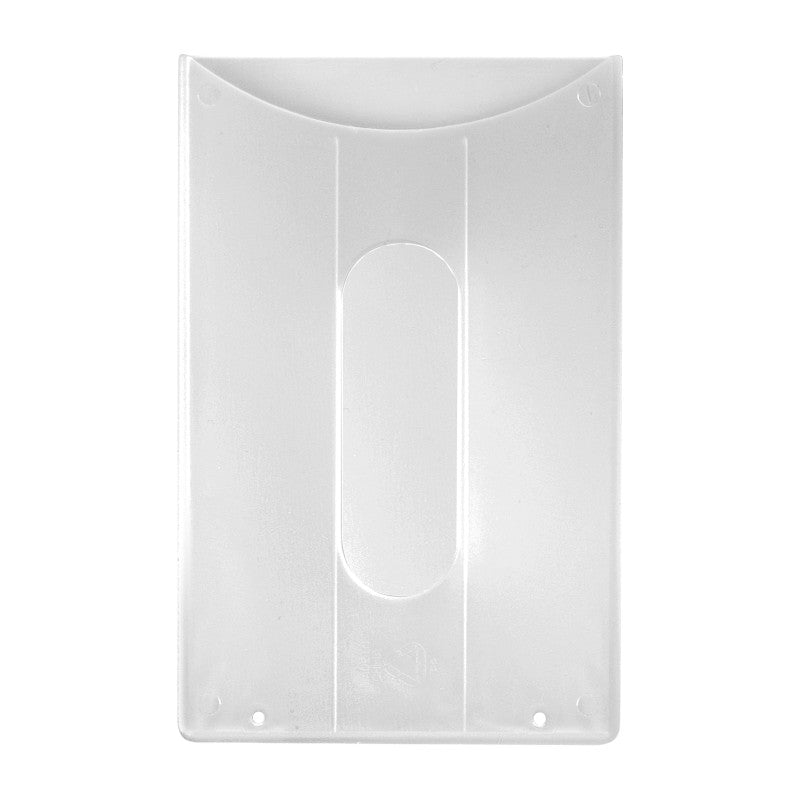 1840-6070 | 3.63" W x 2.31" H - Multi-Directional Rigid Card Holder (Blank)