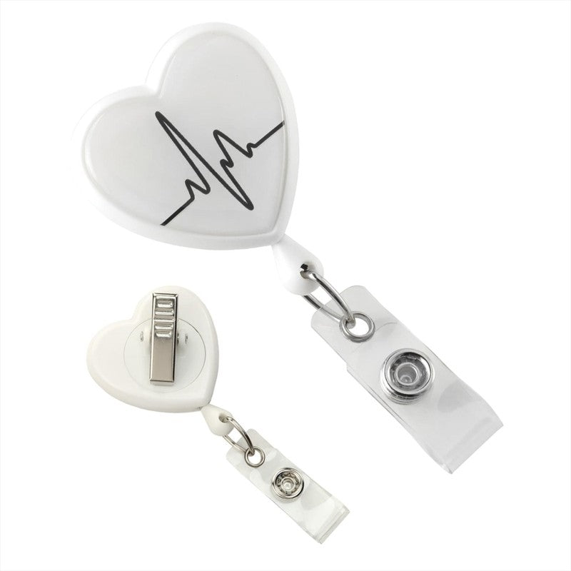 2120-7638 | Badge Reel (Heart Health - White)