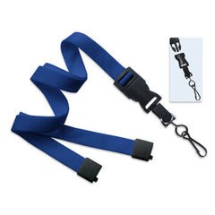2135-464X | 5/8" Polyester Lanyard with Breakaway and Quick Release (J-Hook)