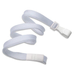 2137-474X | 3/8" Tube Blank Lanyard with Breakaway (Wide Plastic J-Hook)