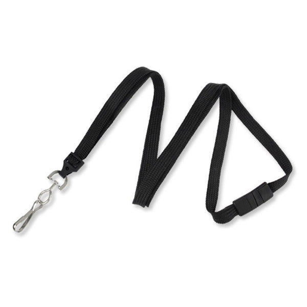 2137-500X | 3/8" Tube Blank Lanyard with Breakaway (J-Hook)