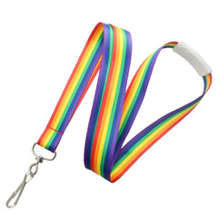 2138-5260 | 3/4" Dye Sublimated Breakaway Lanyard (Rainbow)