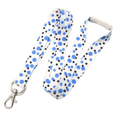 2138-728X | 5/8" Pre-printed Dye Sublimated Lanyard with Breakaway (Polka Dot)