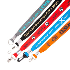 FPL-1 | 1" Flat Polyester Lanyard