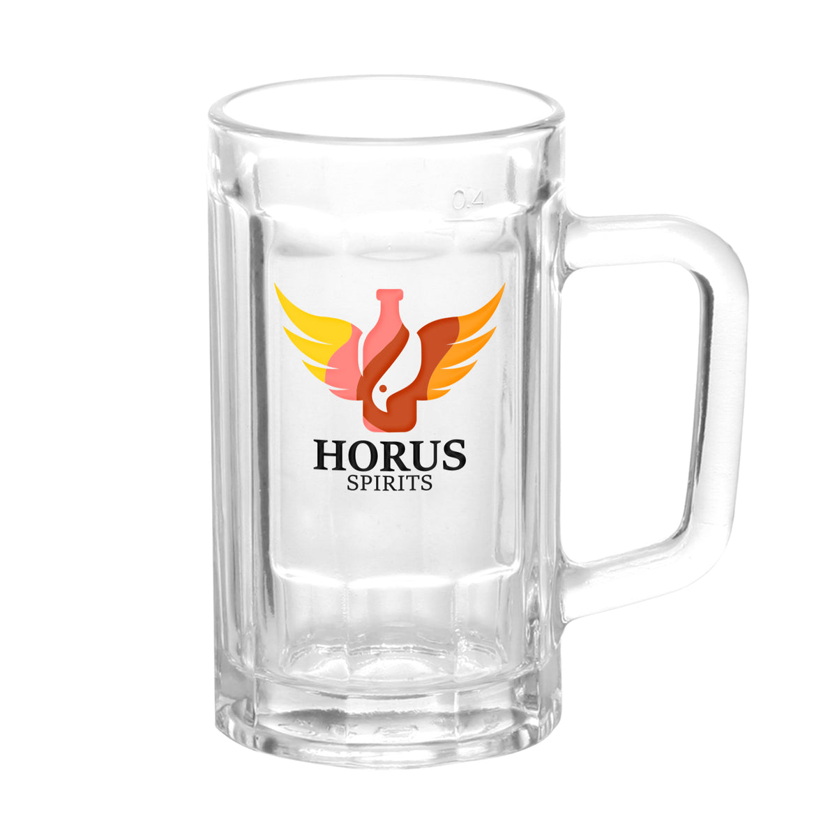 GBM15-F | 15 oz. Sports Glass Beer Mug (Full Color Imprint)