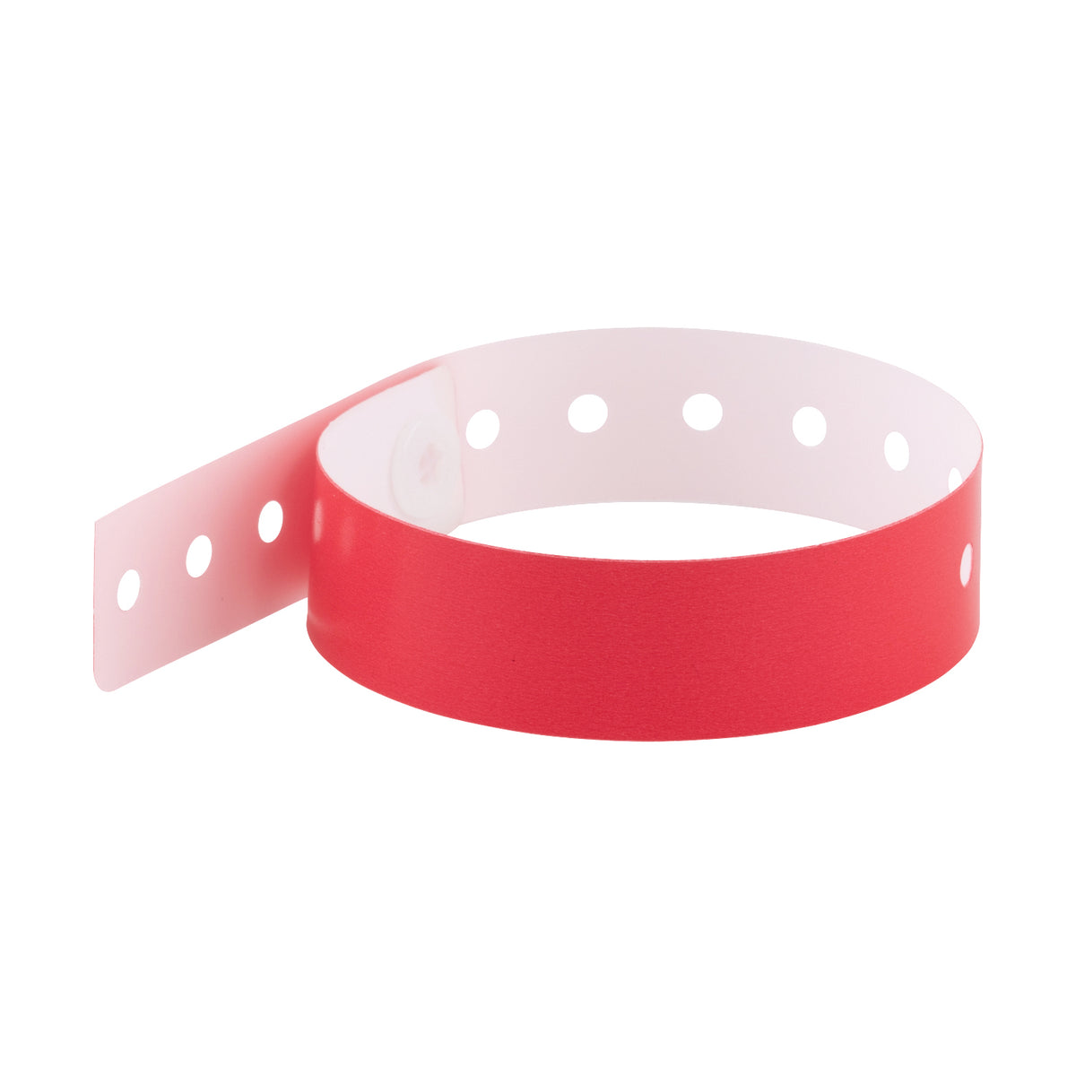 IDP-LS-PLS | Stock Plastic Wristband (L-Shaped)
