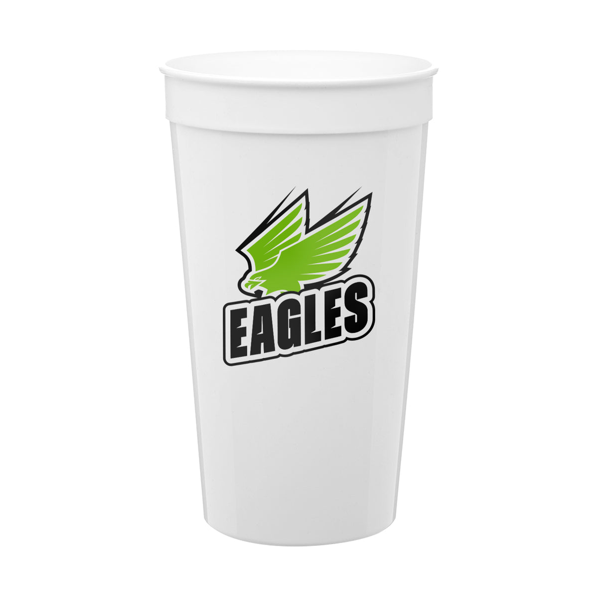 PSC32-2 | 32 oz. Plastic Stadium Cup (2 Color Imprint)