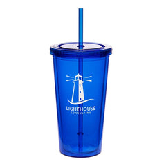AC20-1 | 20 oz. Classic Double-Wall Acrylic Tumbler (1 Color Imprint)